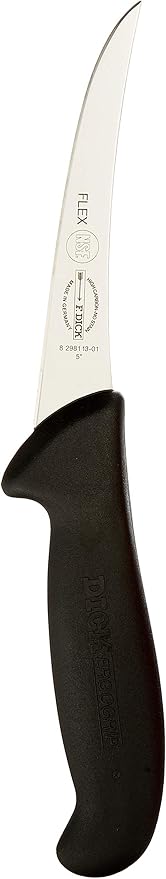 F. DICK – ErgoGrip Knife Set - 3 piece butcher knife set consisting of flexibel boning knife, wide boning knife & cut-off knife - NSF Certified - Stainless steel - Ultra sharp - Made in Germany