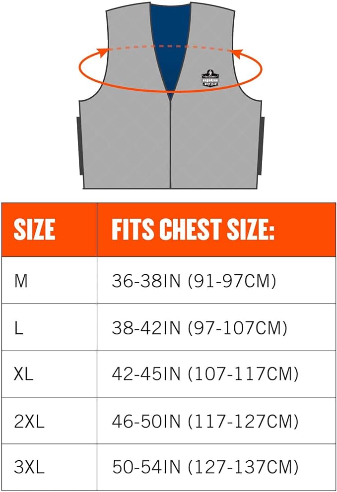 Ergodyne Chill-Its 6665 Evaporative Cooling Vest