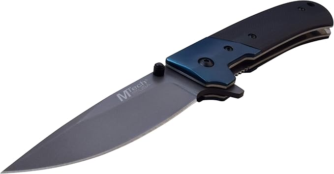 MTECH USA MT-1067BL Manual Folding Knife,Blue