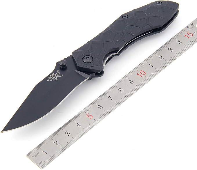 Sanrenmu 7030LUI-PH Liner Lock Pocket Folding Knife 8CR14Mov Blade Environmentally Friendly PA66 + GF Handle