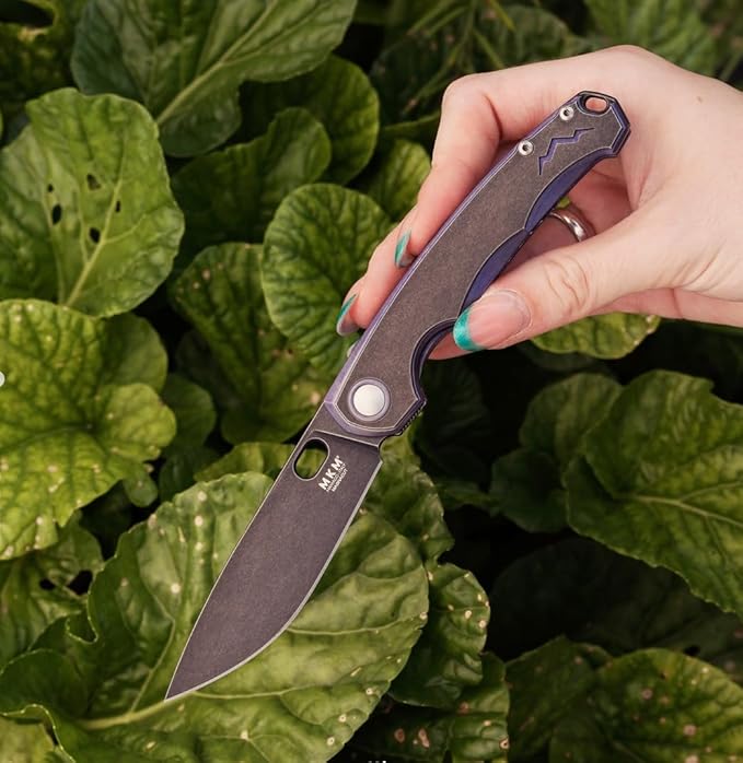 ECLIPSE Folding Pocket Knife, Vox Design, Lightweight Liner Lock