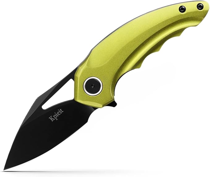 Folding Pocket Knife For Men Women- Stainless Steel, Durability,Compact, Amazingly Convenient Aluminum Handle For Everyday Carry(Oliver)