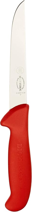 F. DICK – ErgoGrip Knife Set - 3 piece butcher knife set consisting of flexibel boning knife, wide boning knife & cut-off knife - NSF Certified - Stainless steel - Ultra sharp - Made in Germany