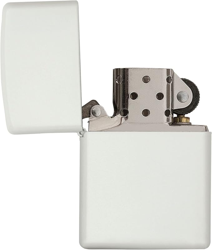 Zippo Classic White Matte Pocket Lighter