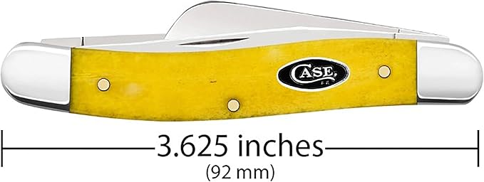 Case Cutlery CA20032: Med Stockman Yellow Bone