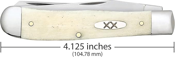 Case Cutlery CA13310: Trapper Natural Bone
