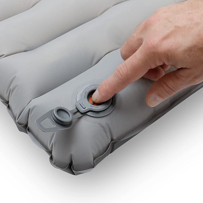 AMPEX Camping Sleeping Pad, Lightweight Portable Insulated Camping Mat Inflatable Sleeping Pads Compact Camping Backpacking Hiking Travel (Reg Size)