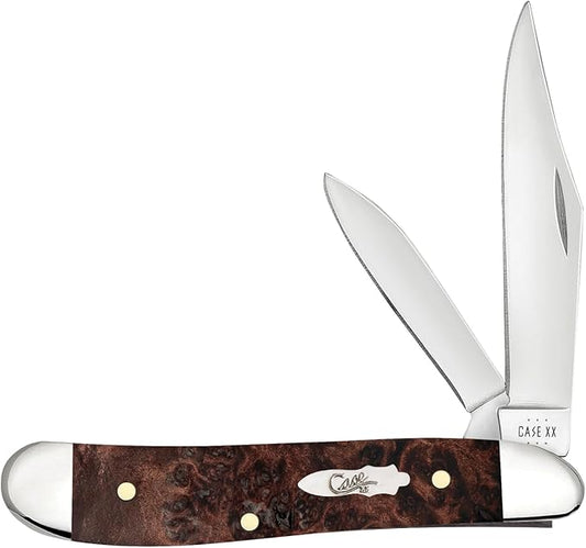 Case Cutlery CA64059: Peanut Brown Maple Burl