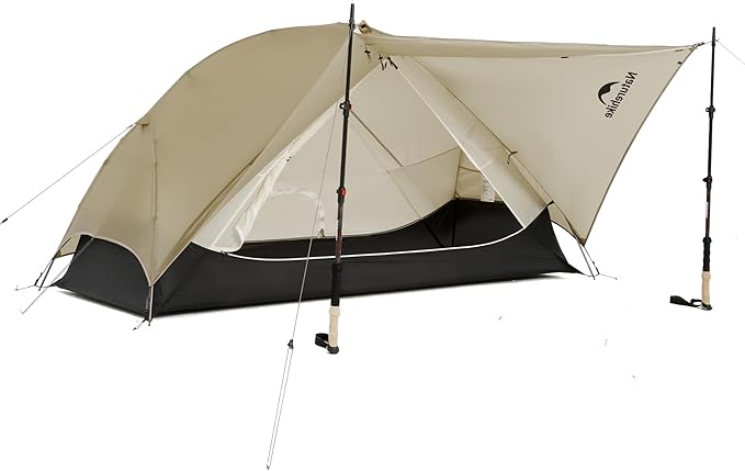 Naturehike Mongar UL 1/2Person Backpacking Tent,15D Nylon Waterproof Ultralight 1-2 Person Tent with Footprint