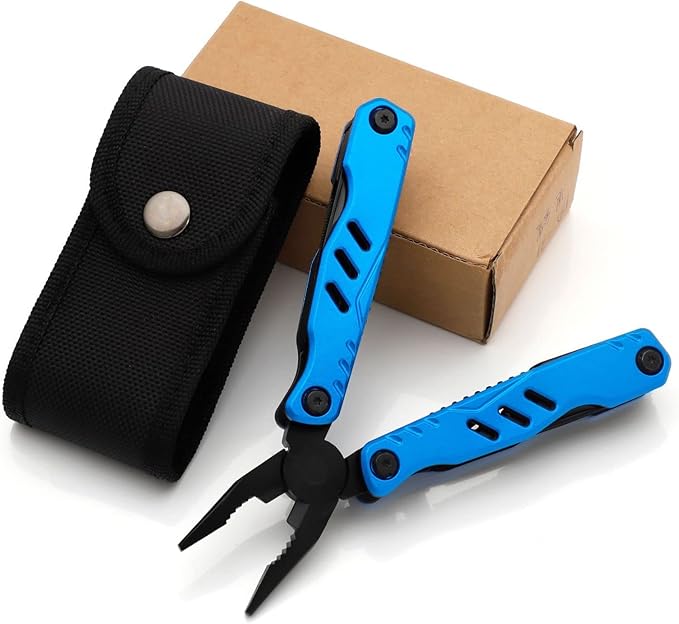 All In One Tool multi-tool 13-in-1 Multi-tool i Needle Nose Plier, Stripper, Wire Cutter,Bottle Opener,Can Lifter,Trumpet Screwdriver,Cross screwdriver,Saw blade,Large