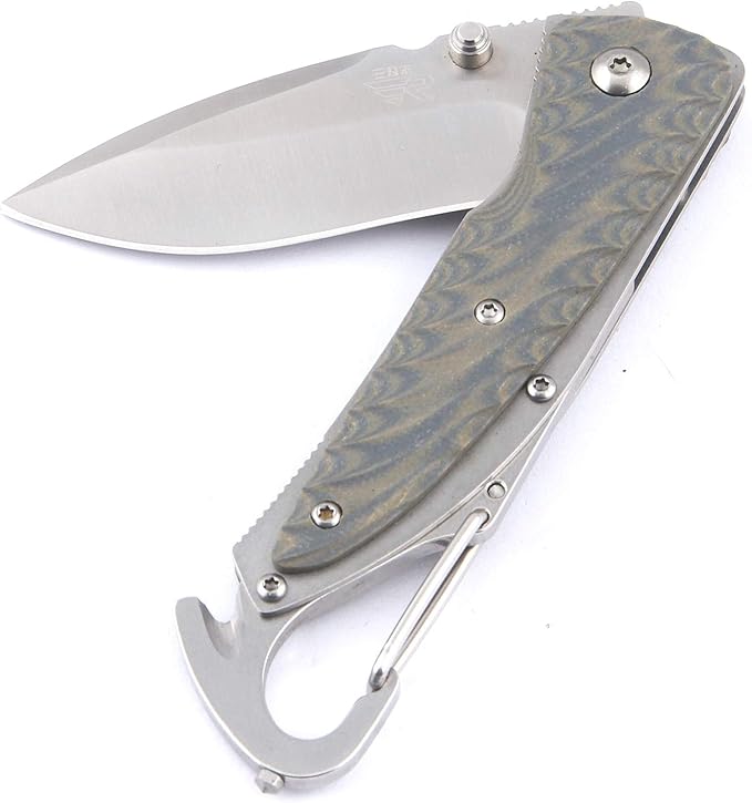 Sanrenmu 7053LUC - GVP G10 Handle Folding Knife with Liner Lock