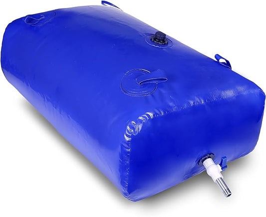 4000 L/1000 gal Water Bladder Storage Containers, Foldable Portable Water Tank Large Capacity Soft Water Bag, Drought Resistance, Fire Prevention, Emergency Water
