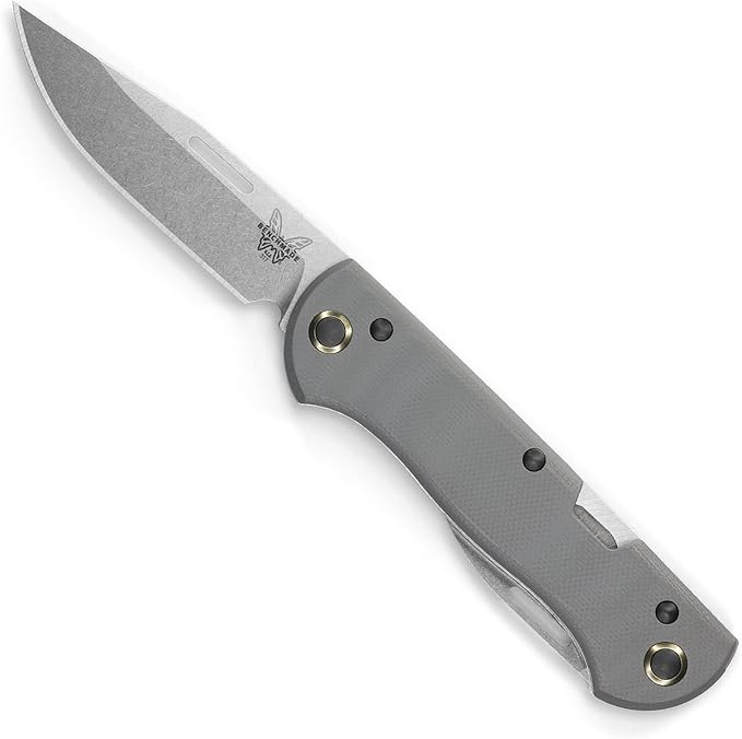 Benchmade - Weekender 317 Outdoor Knife with Cool Grey G10 Handle (317)