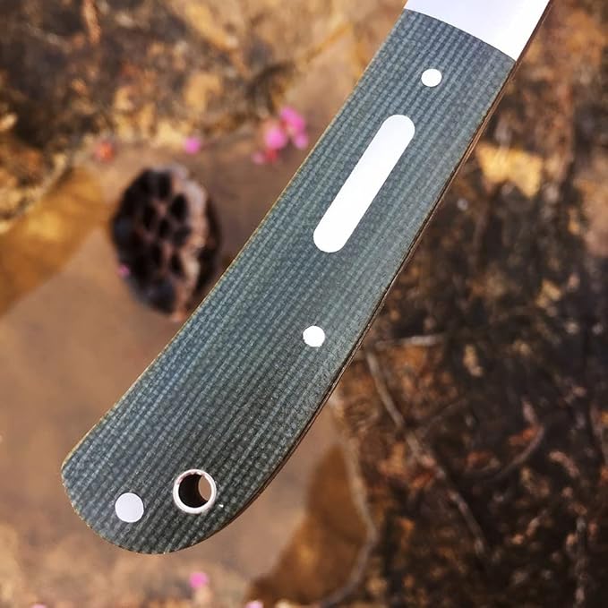 Brother 1510 VG10 Blade Knife Mircarta Grips Slip Joint Pocket Knife â€¦