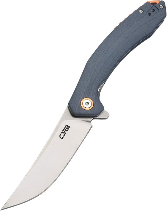 CJRB Folding Knife Gobi(J1906) Stonewash D2 Steel Balde G10 Tactical Handle Pocket Folding Knife EDC