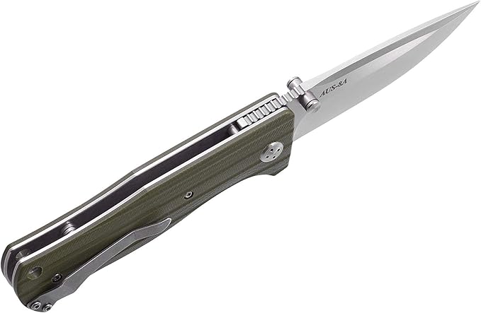 Grand Way Pocket Folding Knife for Men - Military Utility Outdoor Tactical Survival Knifes with Clip - Best Self Defense EDC Flip Knives for Camping Army Work & Hiking Z-7