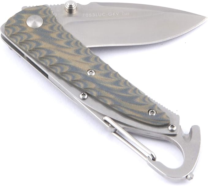 Sanrenmu 7053LUC - GVP G10 Handle Folding Knife with Liner Lock