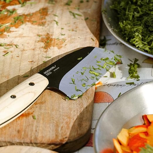 Morakniv Rombo BlackBlade (S) Ash Wood Leather Sheath