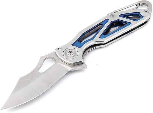 Sanrenmu 7033 Frame Lock Pocket Hunting Folding Knife Stainless Steel Blade Handle