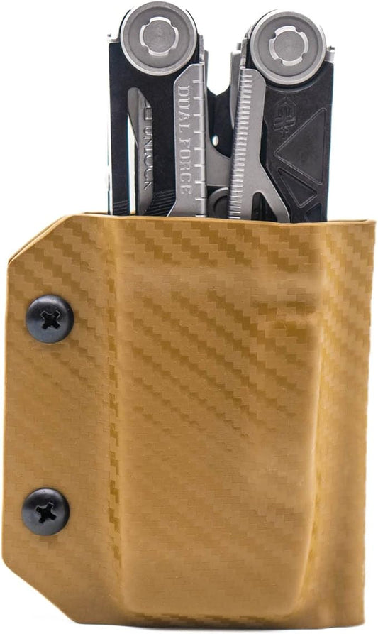 Clip & Carry Kydex Multitool Sheath for Gerber Dual-Force ~ Made in USA (Multi-Tool not Included) Multi Tool Holder Holster