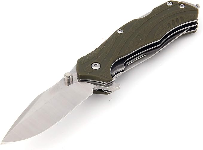 Sanrenmu 7098 Liner Lock Pocket Folding Knife Multitools 12C27 Blade PA66+GF Handle