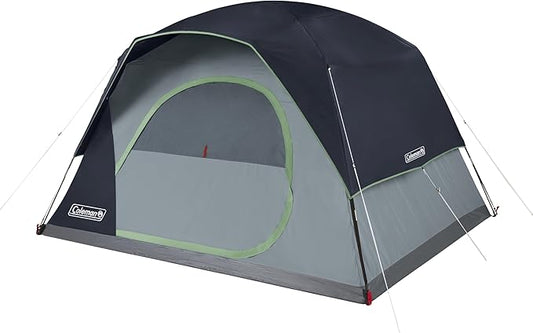 Coleman Skydome Tent with 5 Minute Setup,Weatherproof Tent with Rainfly & Carry Bag, 20% More Headroom Than Traditional Canopies