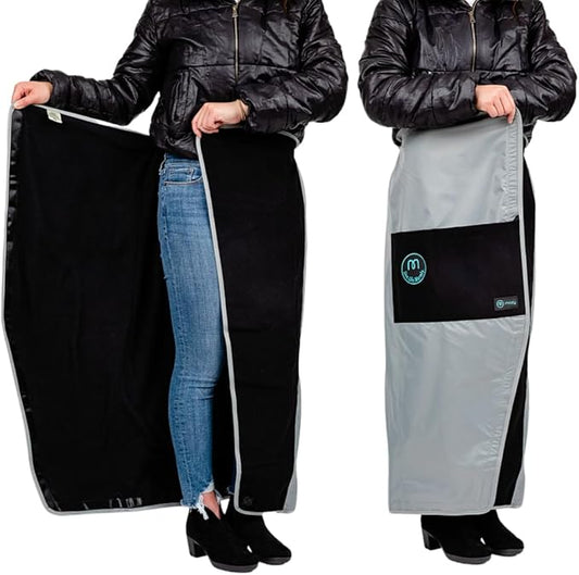 Mozy Wearable & Weatherproof Outdoor Blanket – Lower-Body Thermal Wrap for Superior Warmth
