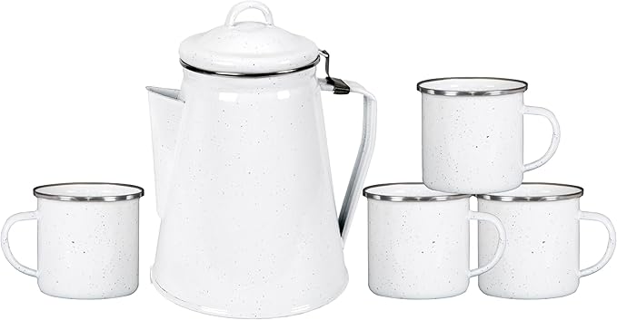 Stansport Enamel Coffee Pot