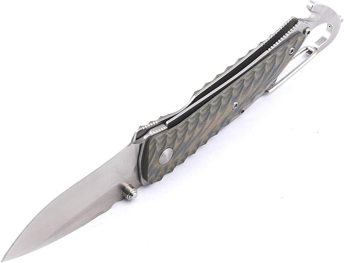 Sanrenmu 7053LUC - GVP G10 Handle Folding Knife with Liner Lock