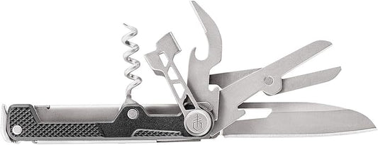 Gerber Gear Armbar Cork, Pocket Knife Multi-Tool with Cork Screw, Onyx