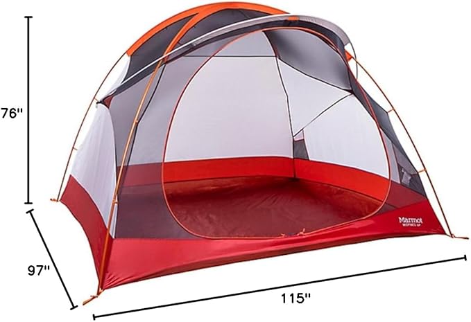 MARMOT Midpines 4P/6P Camping Tents & Footprints