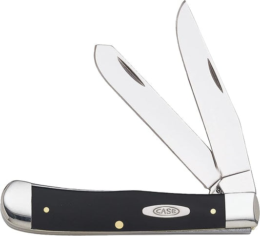 Case WR XX Pocket Knfie Synthetic Handle with Chrome Vanadium Blades Trapper 4 1/8 inches Closed