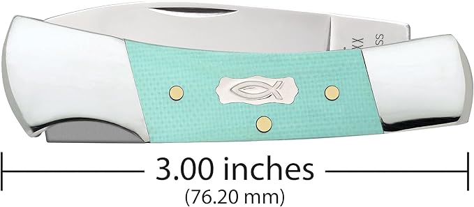 Case Cutlery CA18106: Lockback Seafoam Green