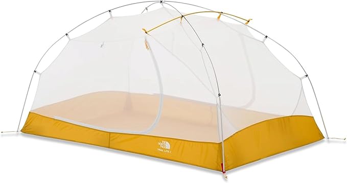 THE NORTH FACE Trail Lite 2 Tent - 2-Person, Khaki Stone/Arrowwood Yellow