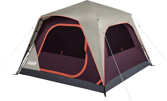 Coleman Skylodge Instant Camping Tent, BlackBerry