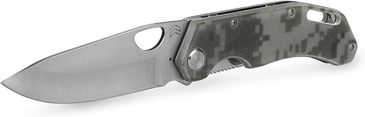 CIMO Komodo Stainless Steel Knife Handle G10 with Clip – K85-G10