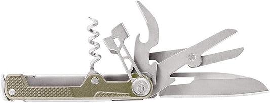 Gerber Gear 31-003565 Armbar Cork, Pocket Knife Multitool with Corkscrew Wine Opener for EDC, Gold