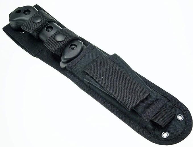 KA-BAR BK-10 BECKER CREWMAN FIXED BLADE SURVIVAL KNIFE w/ FRONT POCKET SHEATH