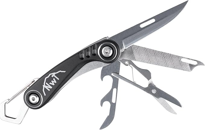 Performance Tool W9375 8-in-1 Stainless Steel Multi-Function Knife
