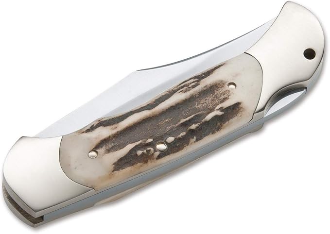 Boker 113004ST Pocket Knife with 3 3/8 in. 440C Stainless Steel Blade