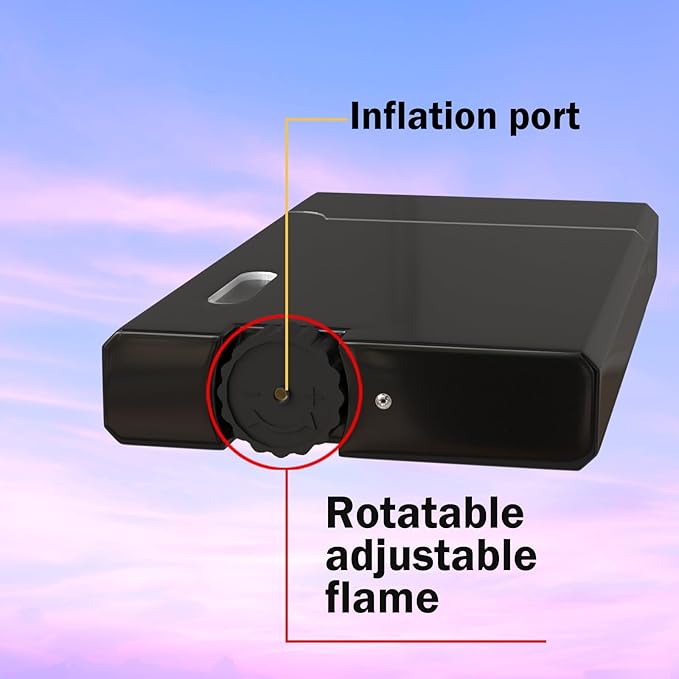 Anime Girl Windproof Butane Jet Torch Lighter,Funny Cool Lighters,Adjustable Jet Flame Torch,Refillable,Grill BBQ Candle Camping(Without Gas)