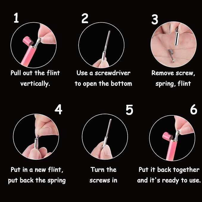 Unique & Cute Pink Gradient Strip Butane Lighter, Creative Wheel Lighter, Inflatable & Adjustable, Suitable for Fireplace Candles Camping Barbecue, Ladies Gift (No Gas) (Yellow Green)