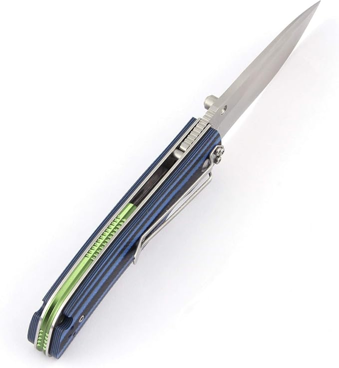 Sanrenmu 9055MUC EDC Frame Lock 8CR13MOV G10 Folding Pocket Knife