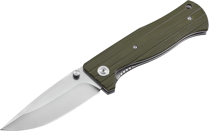 Grand Way Pocket Folding Knife for Men - Military Utility Outdoor Tactical Survival Knifes with Clip - Best Self Defense EDC Flip Knives for Camping Army Work & Hiking Z-7
