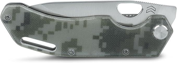 CIMO Komodo Stainless Steel Knife Handle G10 with Clip – K85-G10