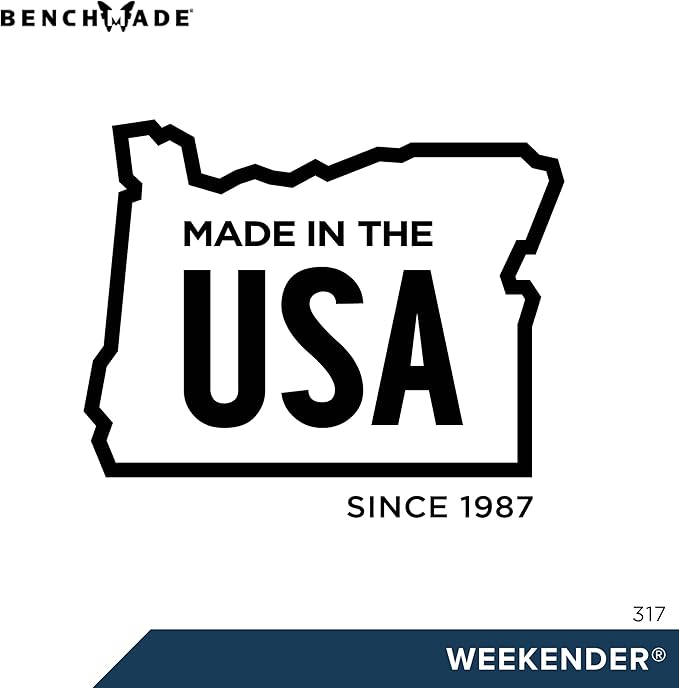 Benchmade - Weekender 317 Outdoor Knife with Cool Grey G10 Handle (317)