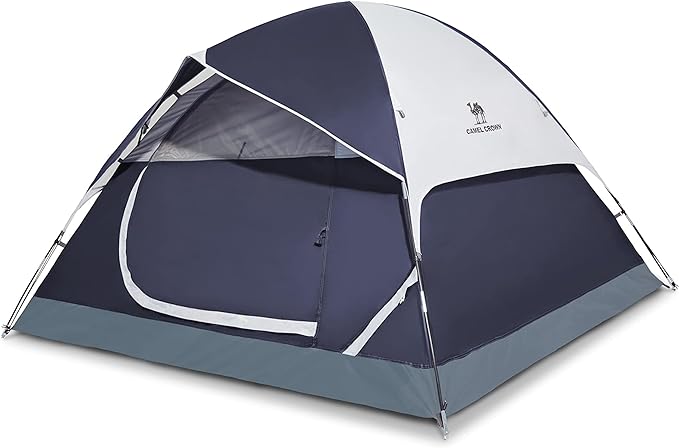 CAMEL CROWN Tents for Camping 2/3/4/5 Person Camping Dome Tent, Waterproof,Spacious, Lightweight Portable Backpacking Tent for Outdoor Camping/Hiking