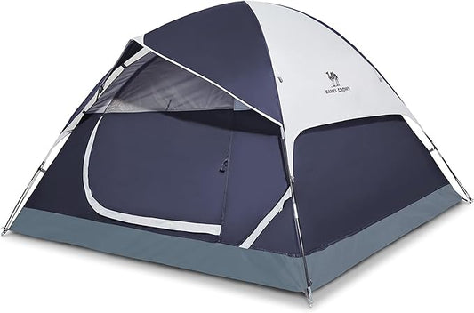 CAMEL CROWN Tents for Camping 2/3/4/5 Person Camping Dome Tent, Waterproof,Spacious, Lightweight Portable Backpacking Tent for Outdoor Camping/Hiking