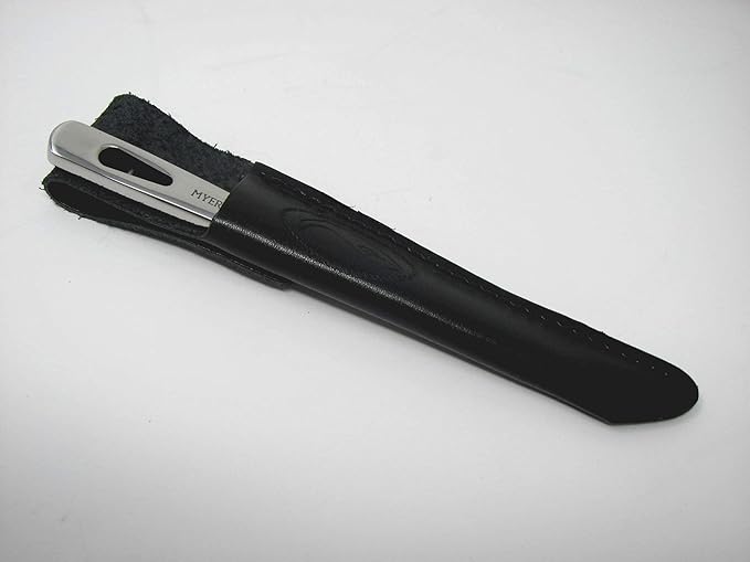 🐋 Myerchin Knives Professional ⛵ Quality Solid Stainless Steel Marlin Spike A009 & Leather Sheath & Leather Lanyard Strap