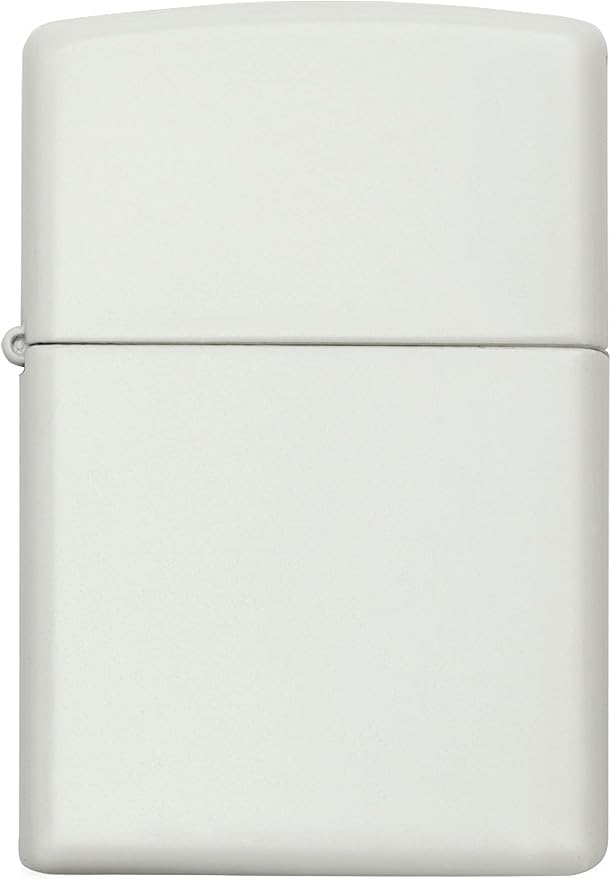 Zippo Classic White Matte Pocket Lighter